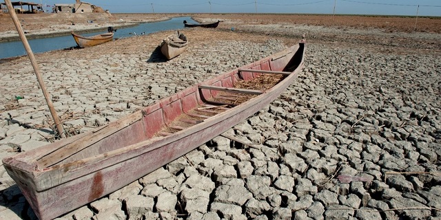 Euphrate s'assèche