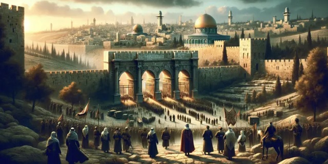 L INVASION MUSULMANE DE JERUSALEM